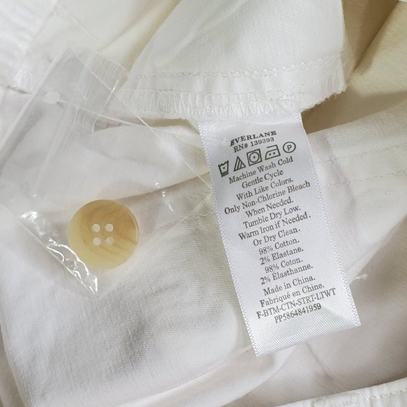 Everlane Straight Leg Crop Chino Pants - Picture 7 of 8